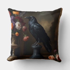 Dark Academia Raven Kussen