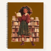 Dark Academia Schrijvers Notitieboek (Voorkant)