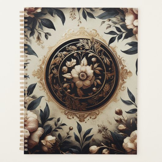 Dark Academia Stamp  Gotische Filatelie Planner (Voorkant)