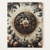 Dark Academia Stamp  Gotische Filatelie Planner (Achterkant)