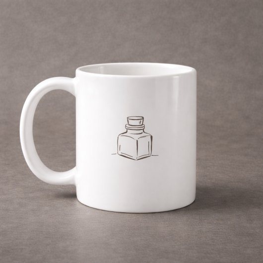 Dark Academia – Vintage Book Art | Introvert Gift  Koffiemok