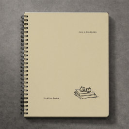 Dark Academia –Vintage Book Art | Introvert Gift  Notitieboek