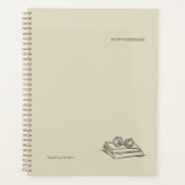 Dark Academia – Vintage Book Art | Introvert Gift Planner (Voorkant)