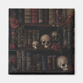 Dark Academia voor boekenliefhebbers Magneet (Voorkant)