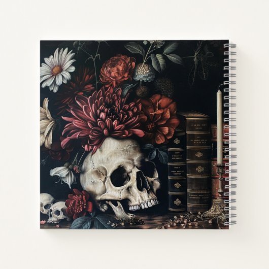 Dark Academic Notitieboek (Achterkant)