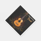 Dark  Akoestische Gitaar Mannelijke Partij Servet (Hoek)