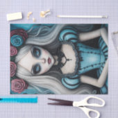 Dark Alice Decoupage Paper Tissuepapier (Craft)