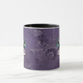 Dark Alice Rustic Deep Purple Mok (Midden)