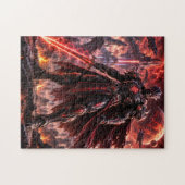 Dark Alien Warrior Puzzle Legpuzzel (Horizontaal)