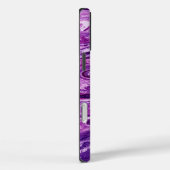 Dark Amethyst Marble Melt Case-Mate iPhone Case (Achterkant / Rechts)