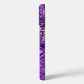 Dark Amethyst Marble Melt Case-Mate iPhone Case (Achterkant / Links)