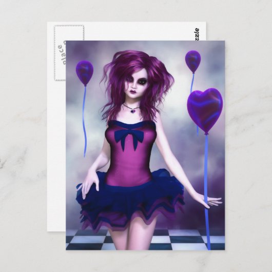 Dark Amusement-Briefkaart Briefkaart (Voorkant / Achterkant)