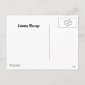 Dark and Gothic Holiday Greeting Feestdagenkaart (Achterkant)