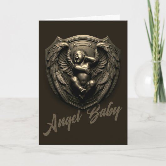 Dark Angel Baby Kaart (Voorkant)