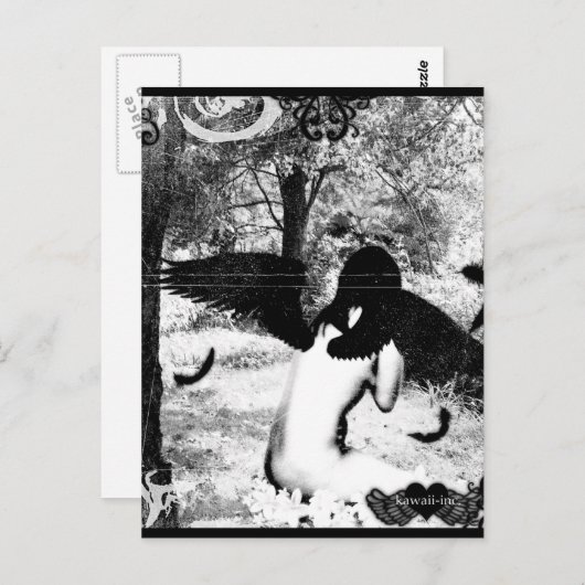 Dark Angel Briefkaart (Voorkant / Achterkant)