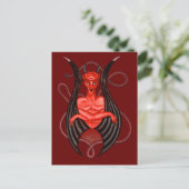 Dark Angel Briefkaart (Staand voorkant)