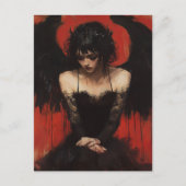 Dark Angel Briefkaart (Voorkant)