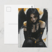 Dark Angel Briefkaart (Voorkant / Achterkant)