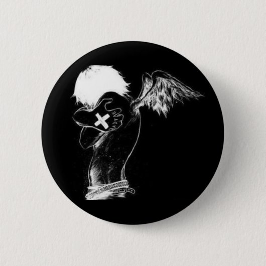 Dark Angel Button (Voorkant)