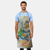 Dark Angel en Burning Dragon Schort (Gedragen)