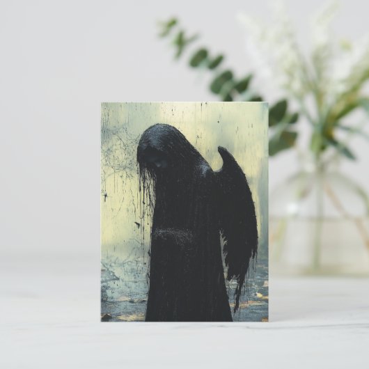 Dark Angel Fantasy Briefkaart (Staand voorkant)