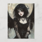 Dark Angel Fantasy Mooi Briefkaart (Voorkant)