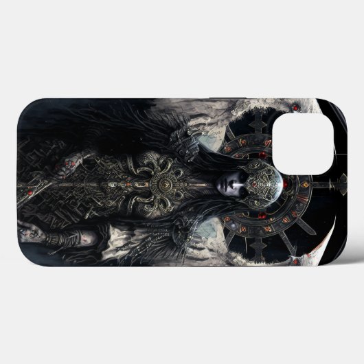 Dark Angel Gothic Fantasy Art Case-Mate iPhone Case (Achterkant (horizontaal))