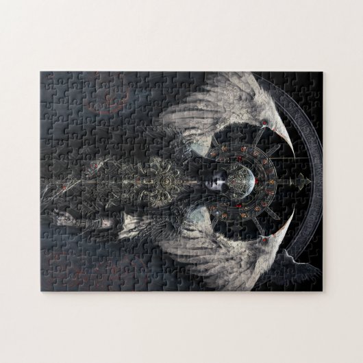 Dark Angel Gothic Fantasy Art Legpuzzel (Horizontaal)