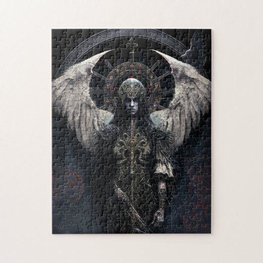 Dark Angel Gothic Fantasy Art Legpuzzel (Verticaal)