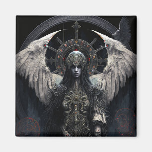 Dark Angel Gothic Fantasy Art Magneet