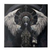 Dark Angel Gothic Fantasy Art Tegeltje (Voorkant)