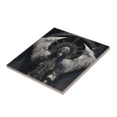 Dark Angel Gothic Fantasy Art Tegeltje (Zijkant)