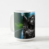 Dark Angel Gothic Gift Koffiemok (Voorkant links)