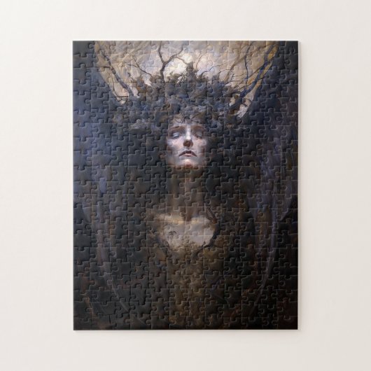 Dark Angel Gothic Gothic Fantasy Art Legpuzzel (Verticaal)