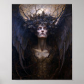 Dark Angel Gothic Gothic Fantasy Art Poster (Voorkant)