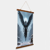 Dark Angel Hangend Wandkleed (Gebogen)