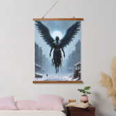 Dark Angel Hangend Wandkleed (Slaapkamer)