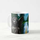 Dark Angel Mystiek cadeau Koffiemok (Voorkant links)