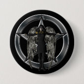 Dark Angel Ronde Button 7,6 Cm (Voorkant)