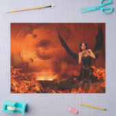 dark angel tissue tissuepapier (Craft)