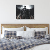 Dark Angel Warrior Knight - Uitgerekte Canvas Prin (Insitu (Slaapkamer))