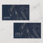 Dark Angel Wings Gothic Glam Chic Gepersonaliseerd Visitekaartje (Voorkant / Achterkant)