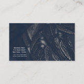 Dark Angel Wings Gothic Glam Chic Gepersonaliseerd Visitekaartje (Achterkant)