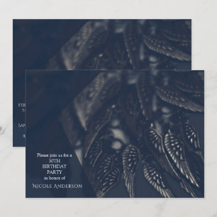 Dark Angel Wings Gothic Glam Party-uitnodigingen Kaart