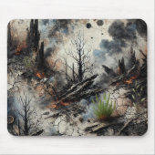 Dark Apocalypse Art Mousepad Muismat (Voorkant)