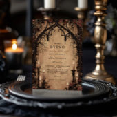 Dark Archway Gothic Halloween Kaart