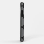 Dark Argyle Case-Mate iPhone Case (Achterkant/rechts)