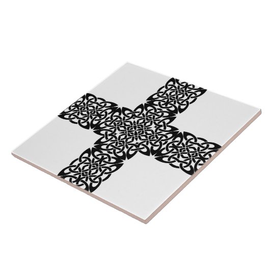 Dark Art Cross Design Tegeltje (Zijkant)