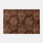 Dark Autumn Damask Deurmat (Voorkant)