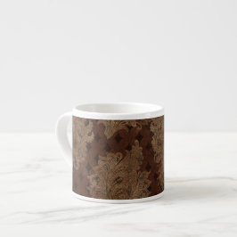 Dark Autumn Damask Espresso Kop